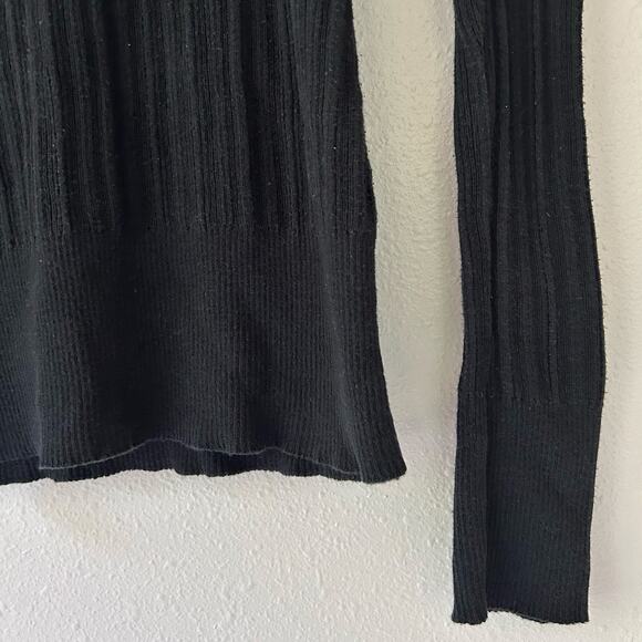 Vintage Mudd ribbed fitted tunic sweater Y2K gothic grunge twilight indie XL - Picture 7 of 14
